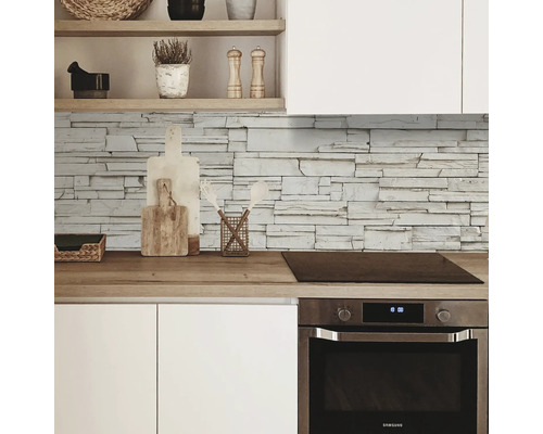 Keukenachterwand mySpotti Profix Rocky Wall 100 x 60 cm PX-10060-1536-HB