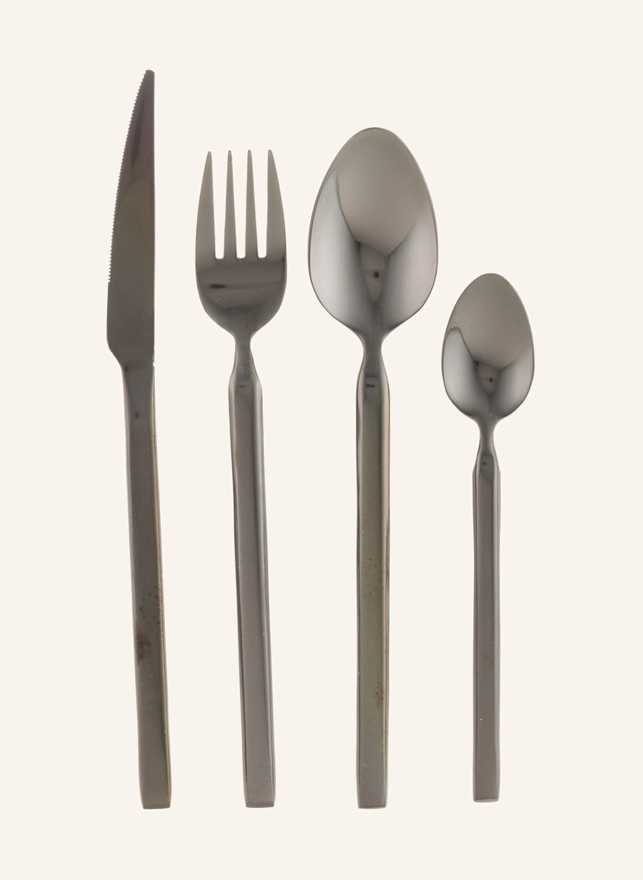 BROSTE COPENHAGEN 4-tlg. Besteck-Set SLETTEN