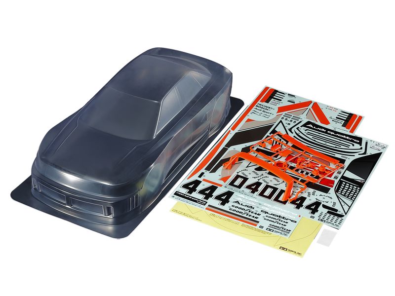 Tamiya Karosserie Audi 90 quattro Racing Body Parts Set 1:1 Audi 90 Quattro Racing-Karosserieteile