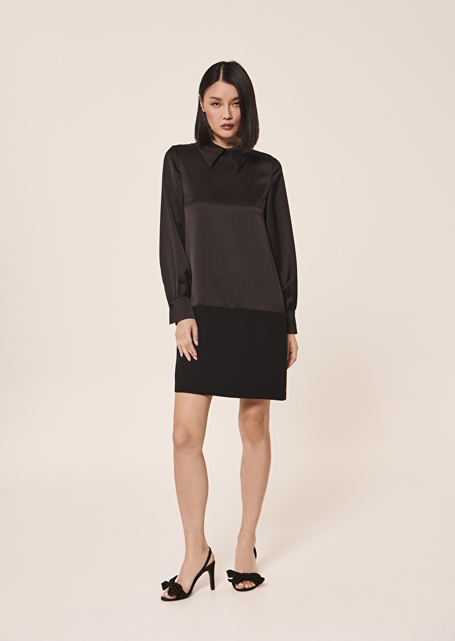 Robe Ravelnoire en satin
