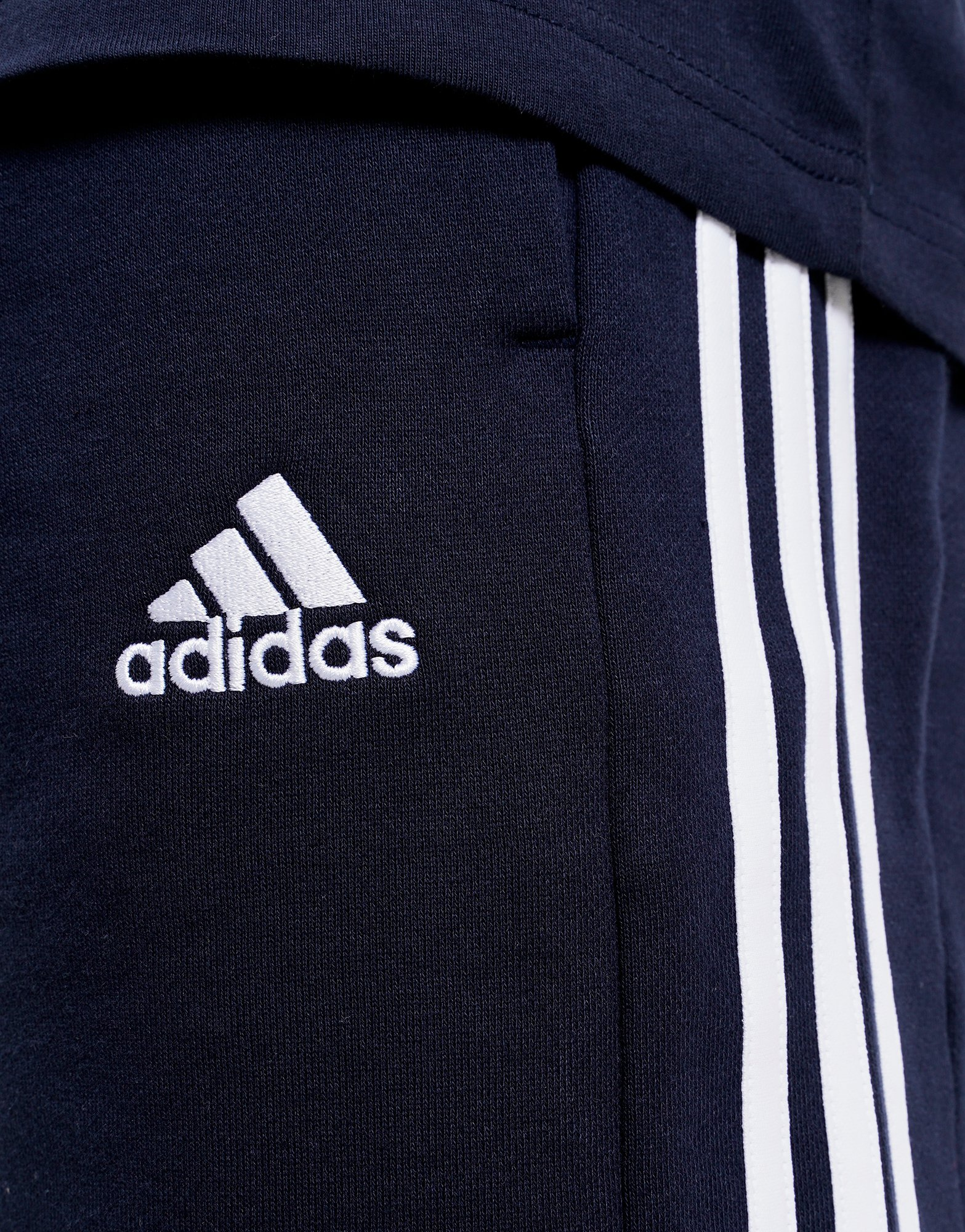adidas Short à 3 bandes en moleton Essentials