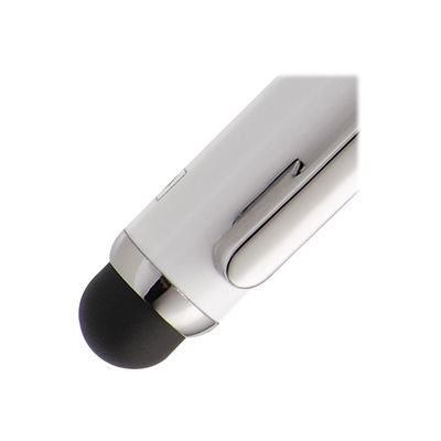 Online Touchpen - Stylo à bille 2 couleurs (bleu et rouge) blanc - embout tactile