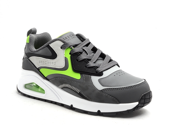 Skechers basses enfant 403647l gris