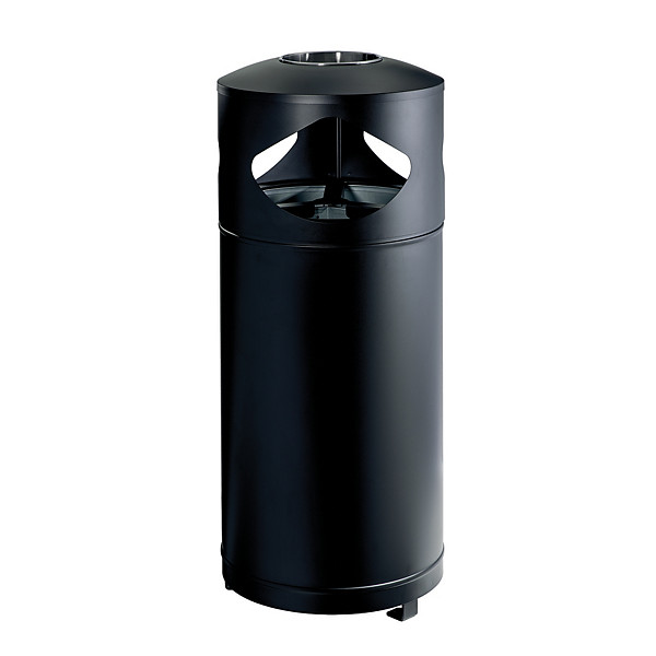 Cendrier corbeille tri sélectif 3 x 35 litres