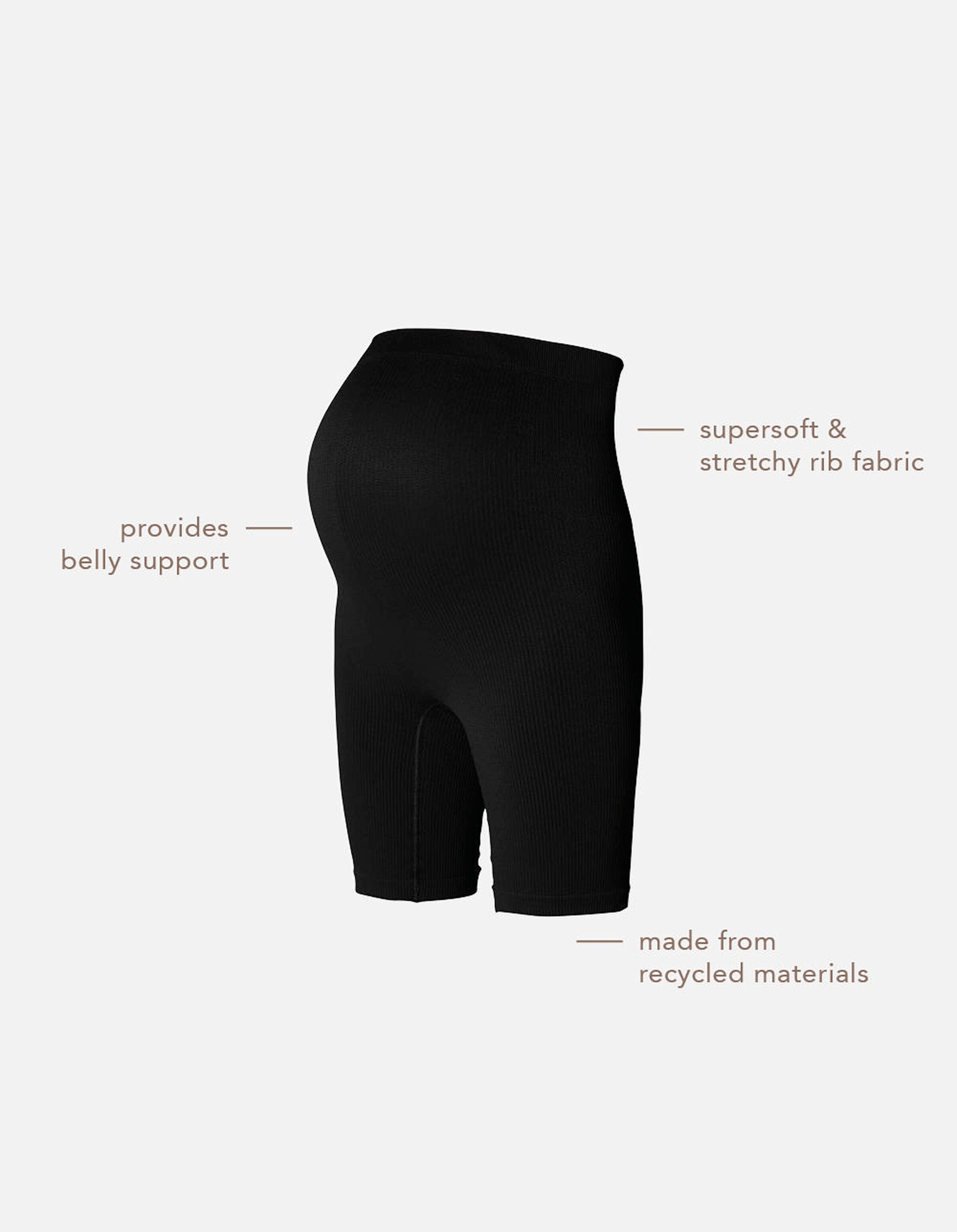 Noppies Umstandsshorts biker shorts Nais Black