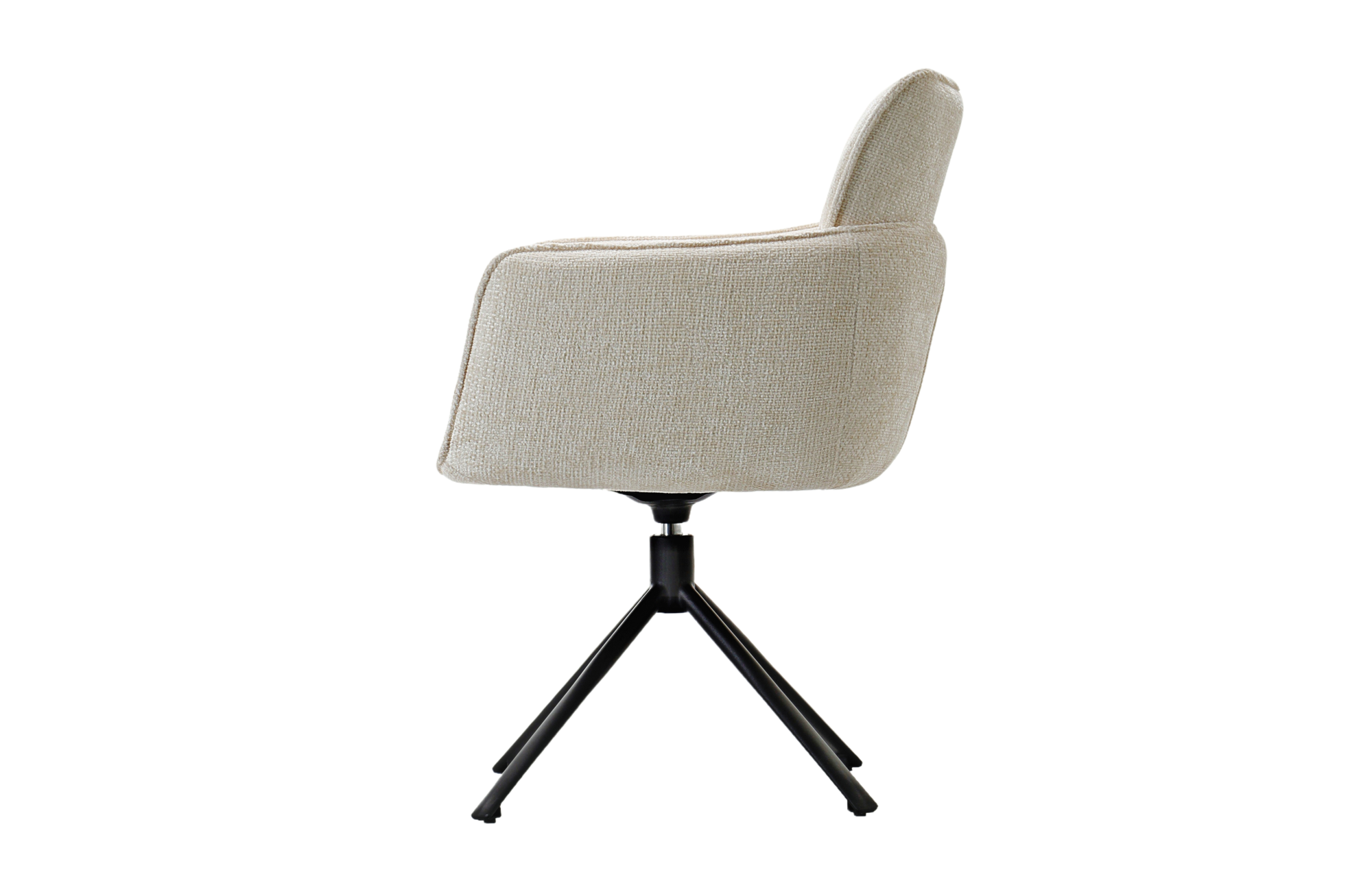 Cristiano draaistoel stof beige