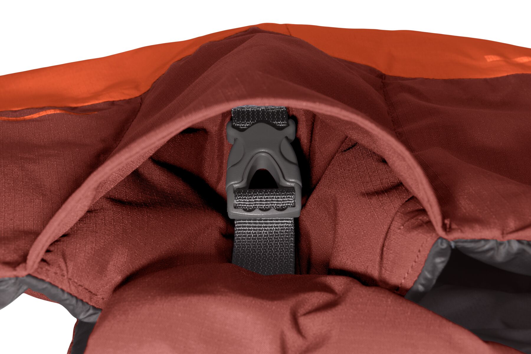 Veste d'hiver vert™ impermeable, coupe-vent et isolé avec boucles de jambe. Couleur: campfire orange (orange), taille: xl