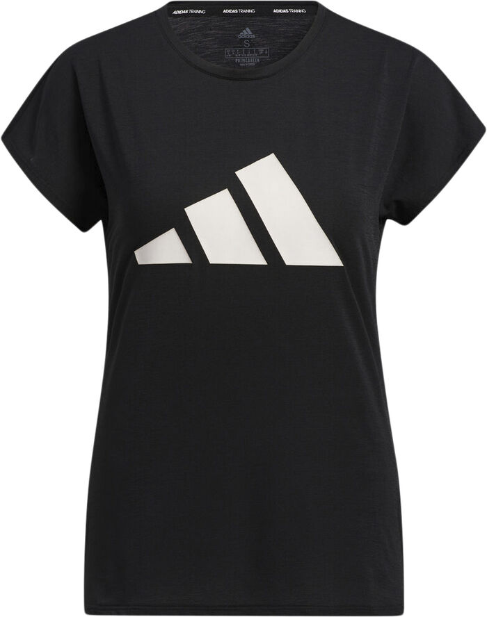 adidas 3-Stripes trænings T-shirt Sort