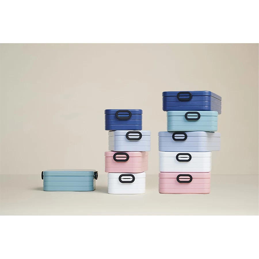 Mepal Lunchboxen Set Large Midi Take a Break 1500 & 900 ml 2er Set hellblau
