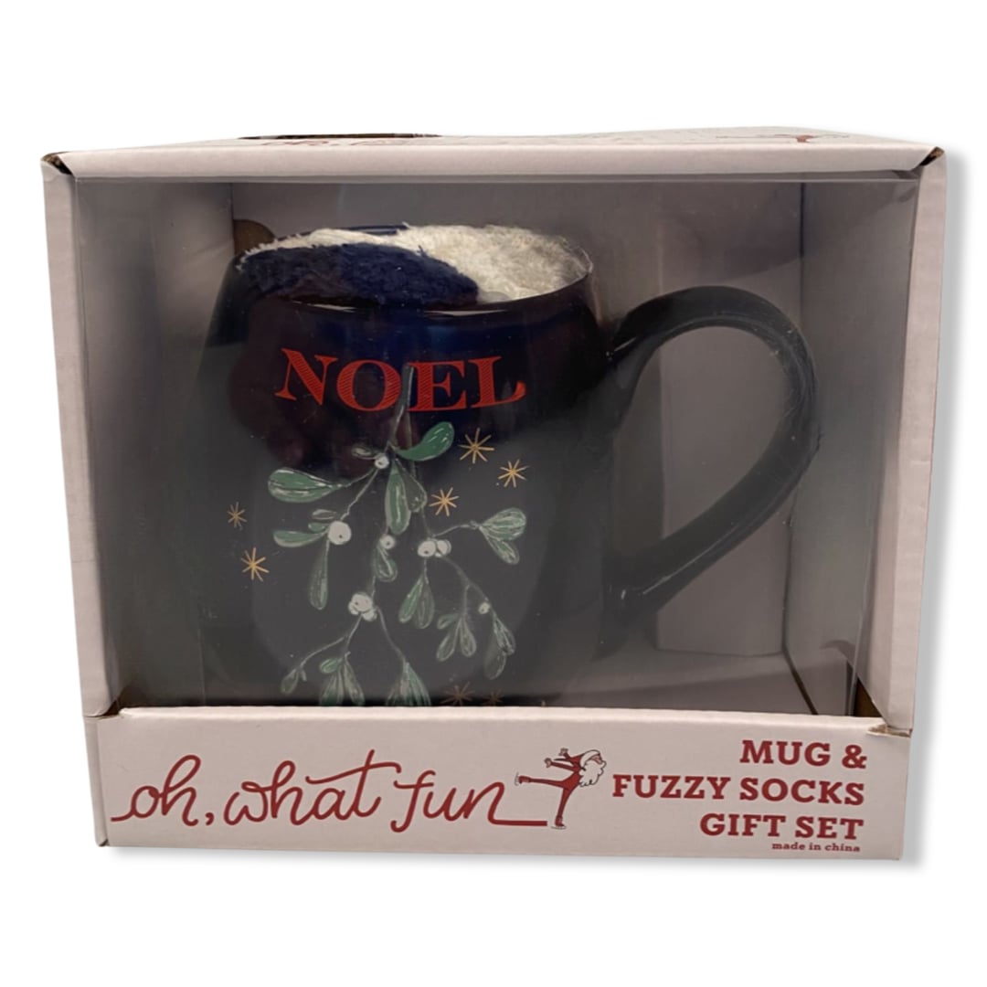 Capelli New York Kuschelsocken 1 Stk. tlg. Geschenkset Socken & Tasse