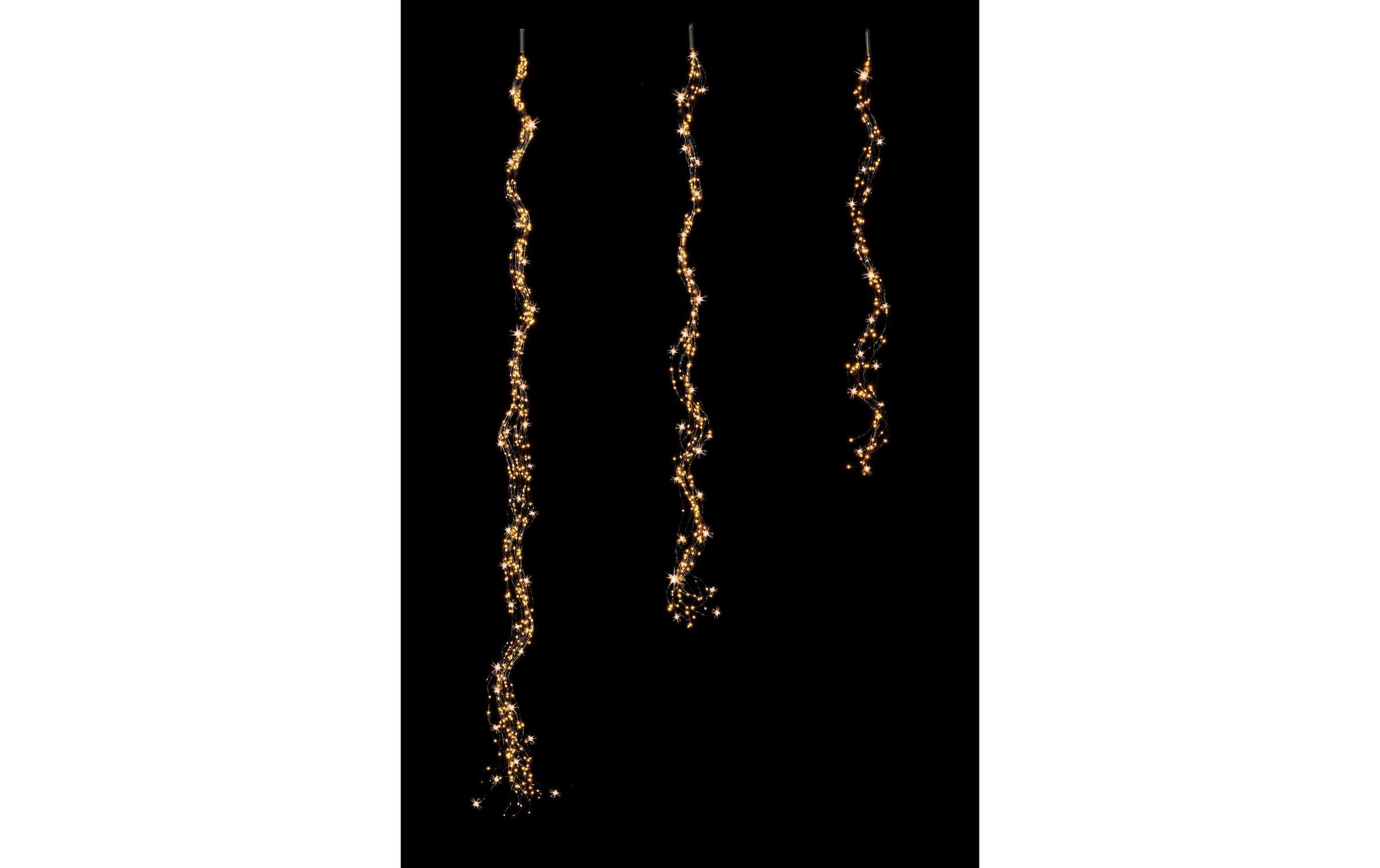 STT LED-Lichterkette »Angel Hair 1.5m, Schwarz«