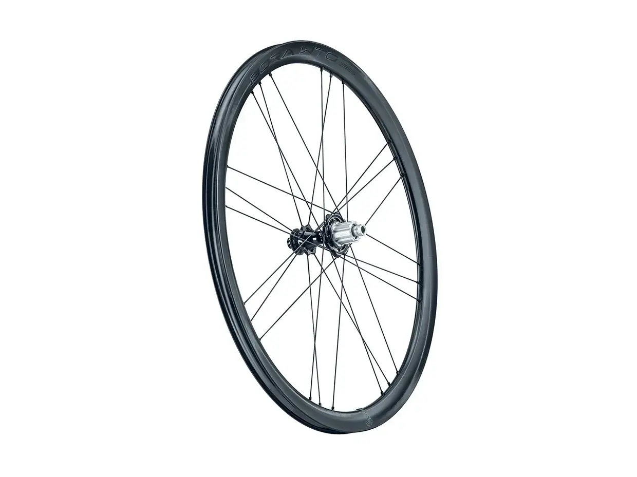 Campagnolo Bora WTO 35 Disc 2WF C23 Carbon Race Wielset Zwart