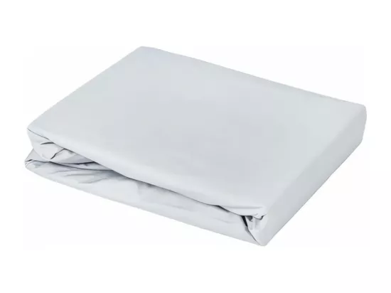 Drap housse 180x200 cm DUO 2 en 1 perle, par Toison d'or