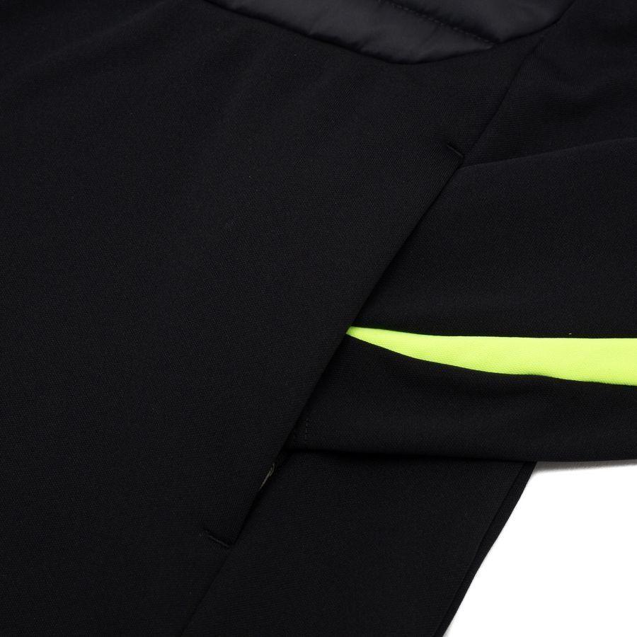 Nike Maillot d'Entraînement Therma-FIT Academy Drill Winter Warrior - Noir/Jaune Fluo/Argenté Enfant