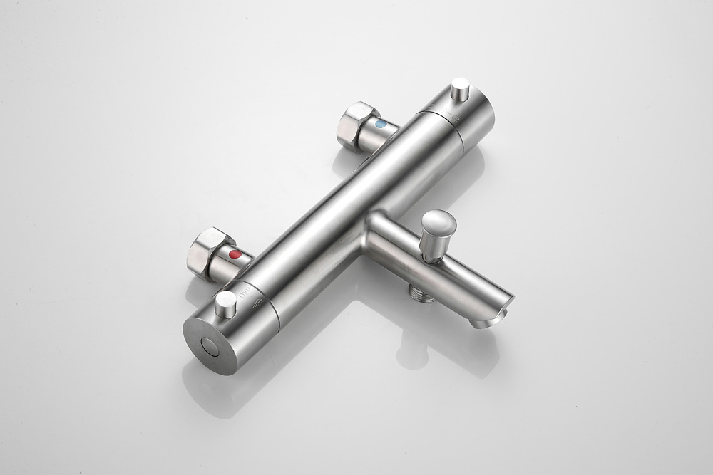 Saniclear Exclusive thermostatische opbouw badkraan RVS