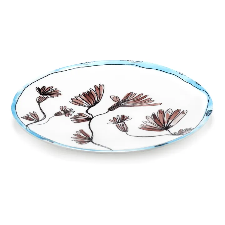 Serax Assiettes Camelia, Serax for Marni - Set de 2 | Aubergine