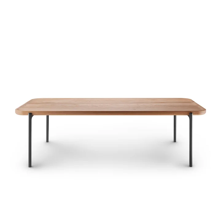 Eva Solo - Savoye Couchtisch H 35 cm, 120 x 50 cm, Eiche natur / schwarz