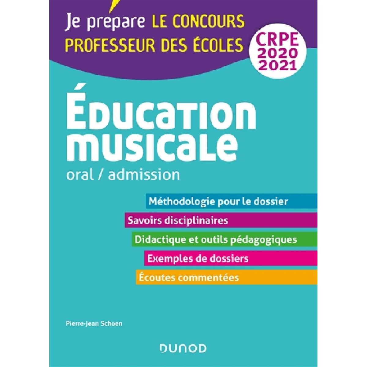 Education musicale : oral, admission, CRPE 2020-2021 · Occasion