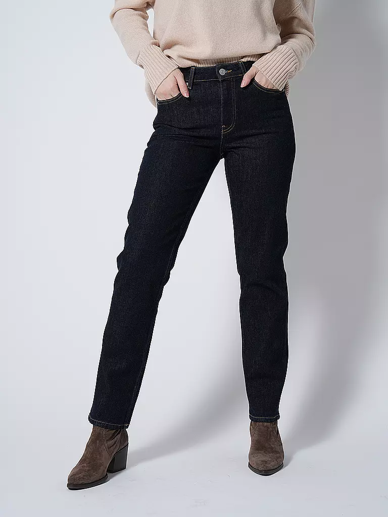 TOMMY HILFIGER Jeans Straight Fit  dunkelblau
