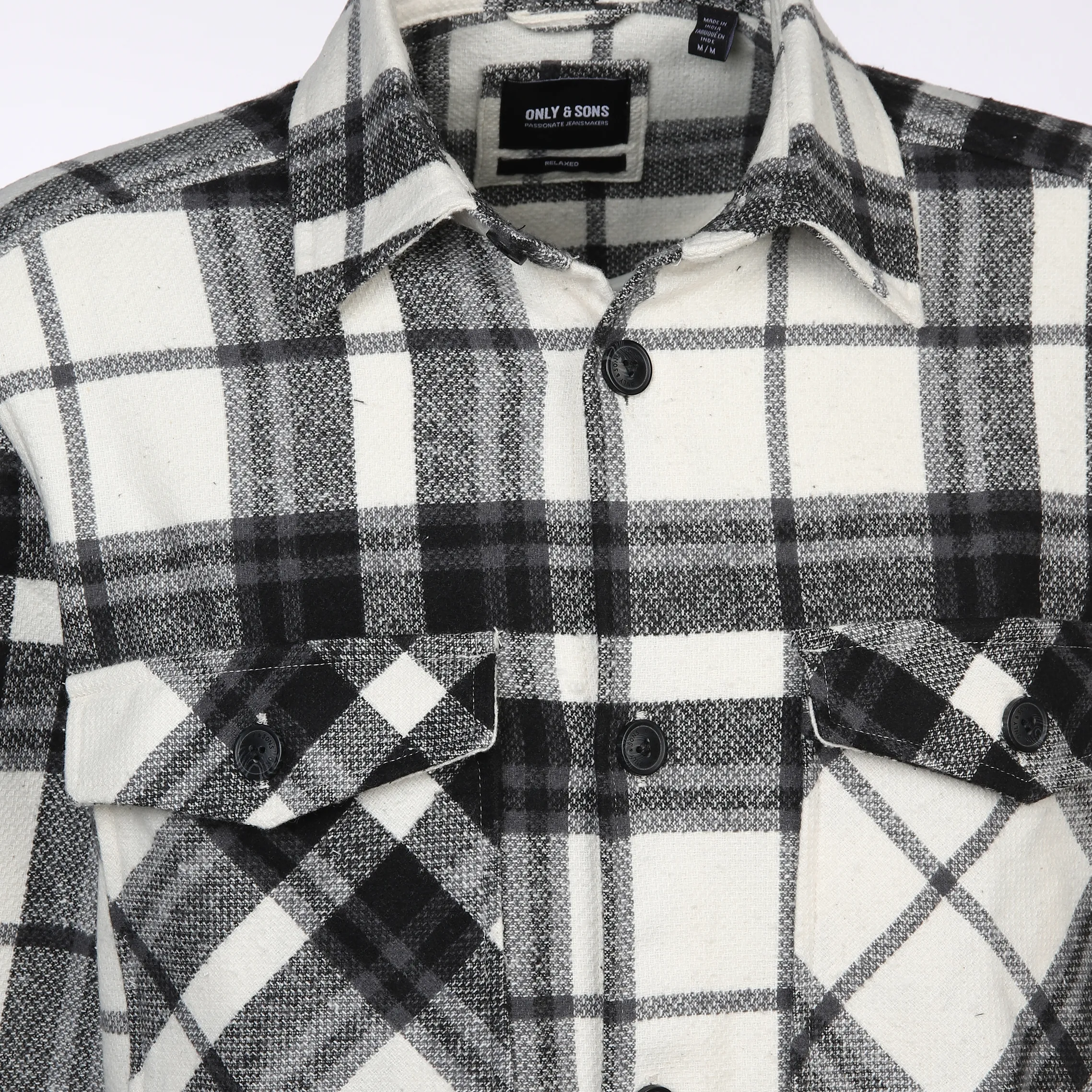 Only&Sons ONSMILO OVR CHECK LS Overshirt