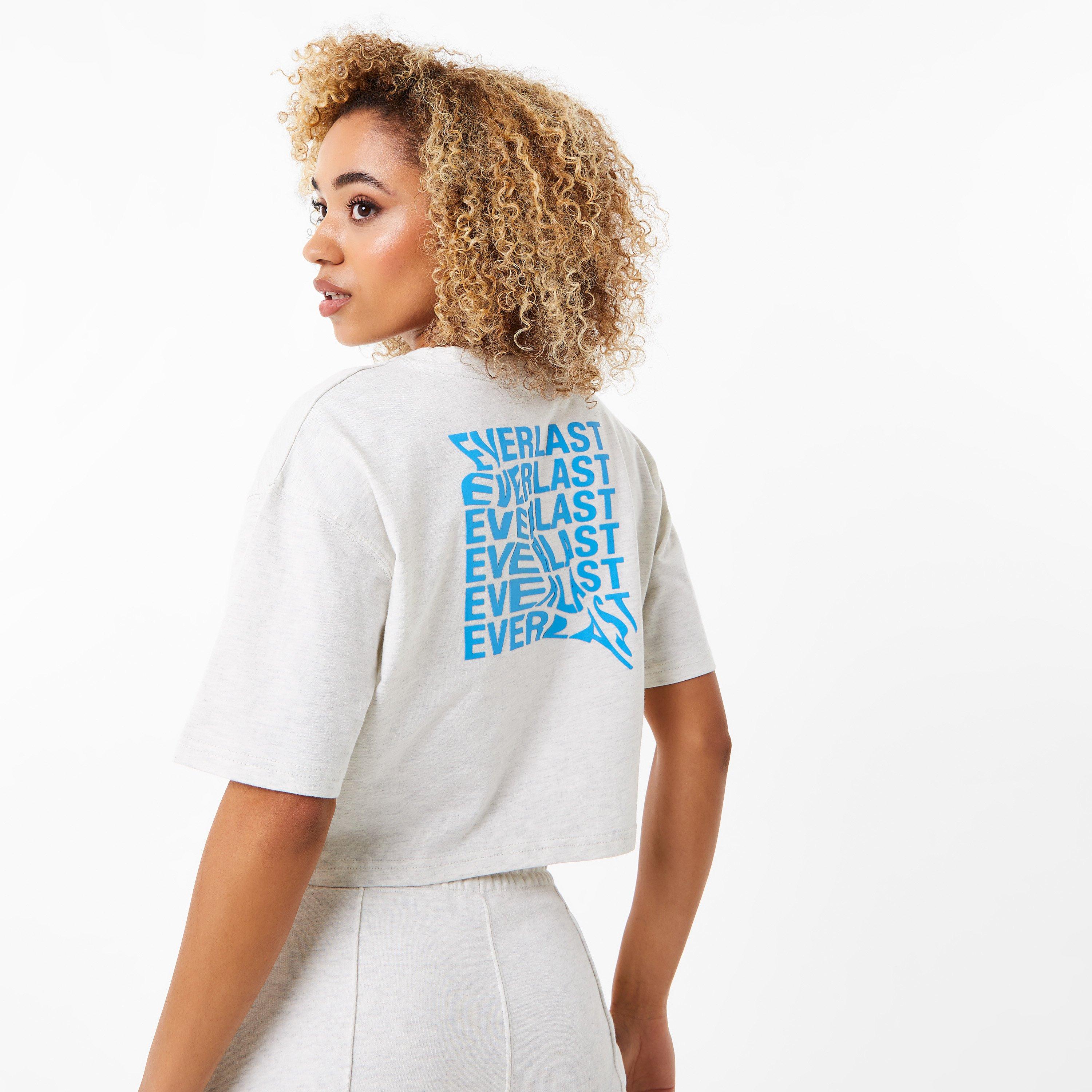 Everlast Cropped T Shirt Womens