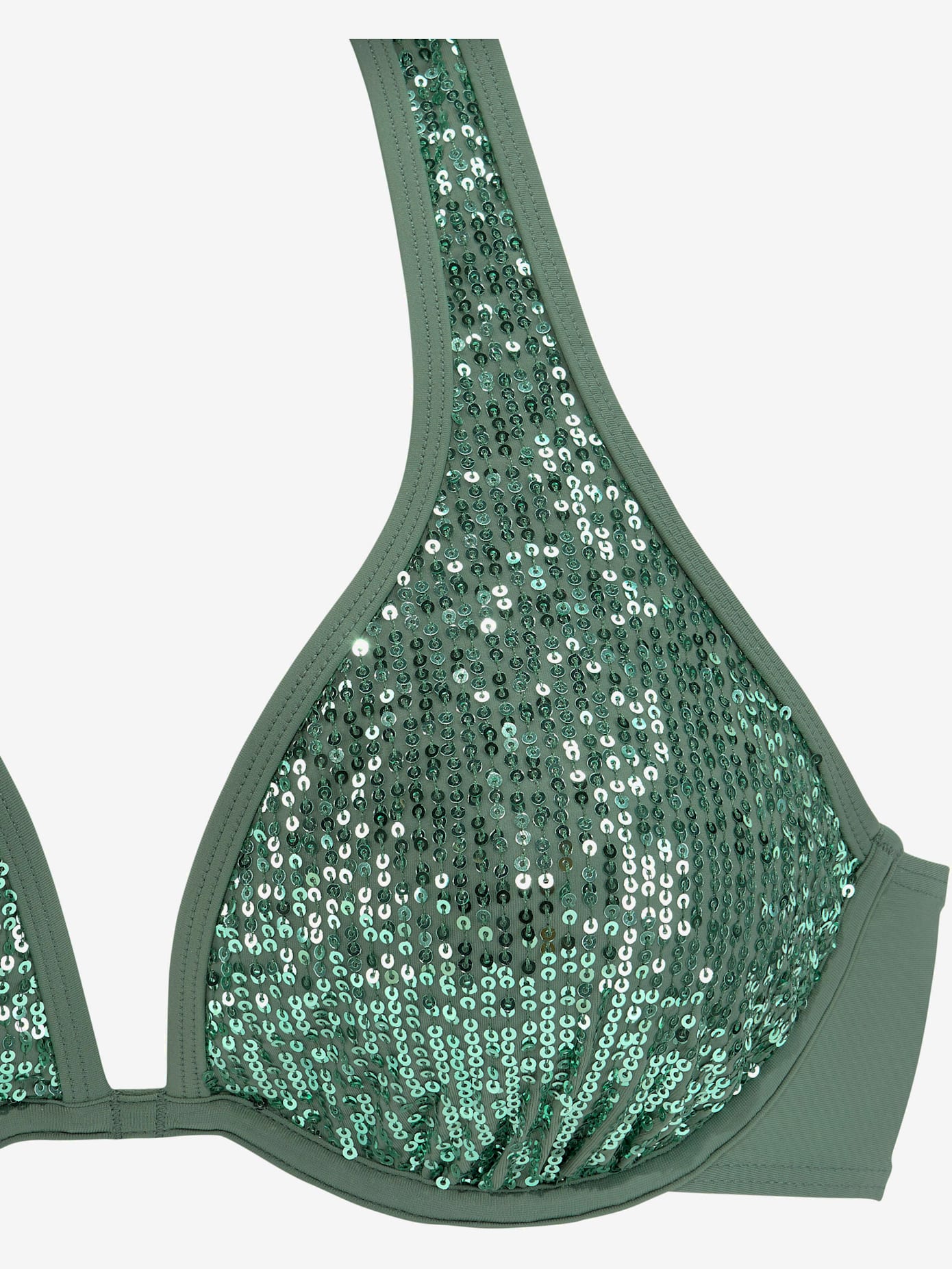 Maillot de bain à armatures paillettes pour un look brillant