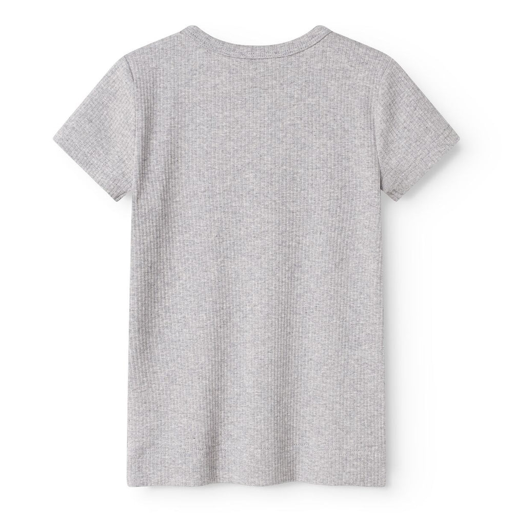 Køb MarMar Modal Melange Light Grey Melange Plain T-shirt