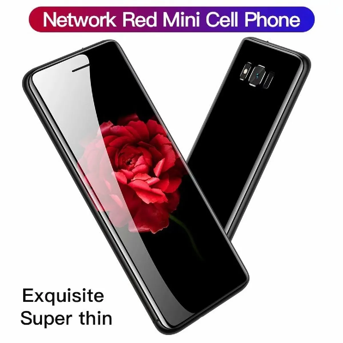 Yonis Smartphone Tactile 2,4 Pouces - Rose