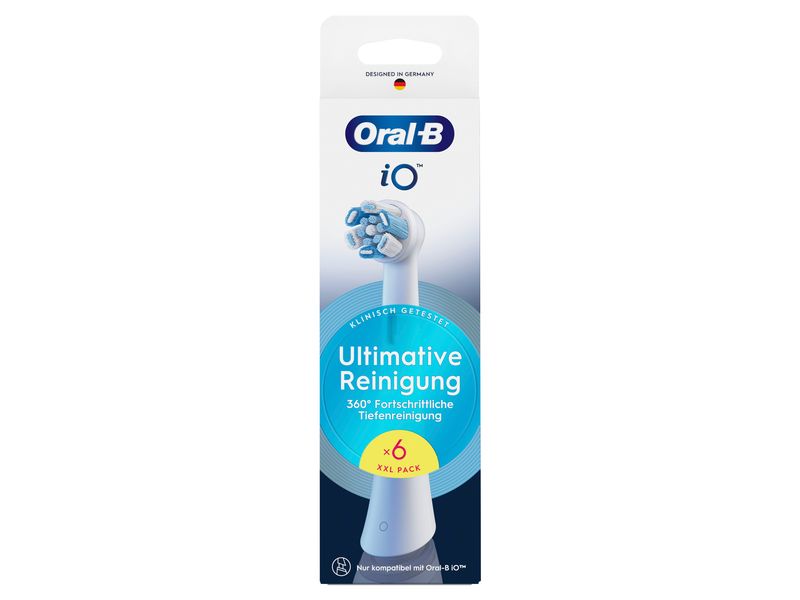 Oral-B Zahnbürstenkopf iO Ultimative Reinigung 6 Stück Ersatzbürsten