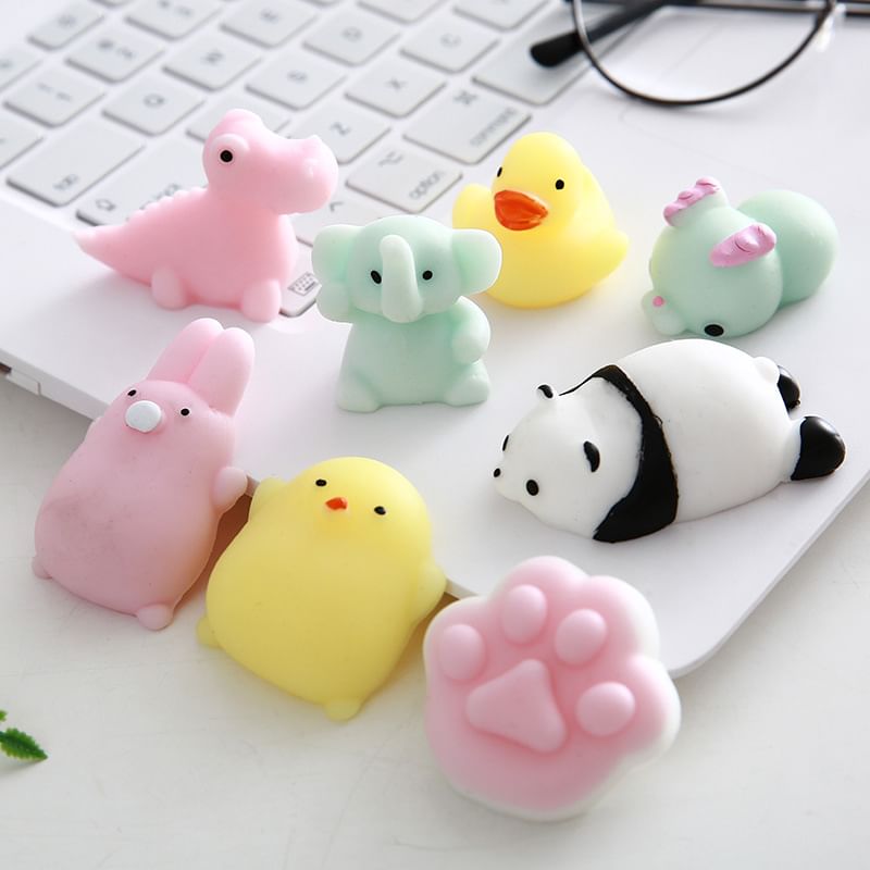 Honeyfluff - Squishy-dier (verschillende ontwerpen)