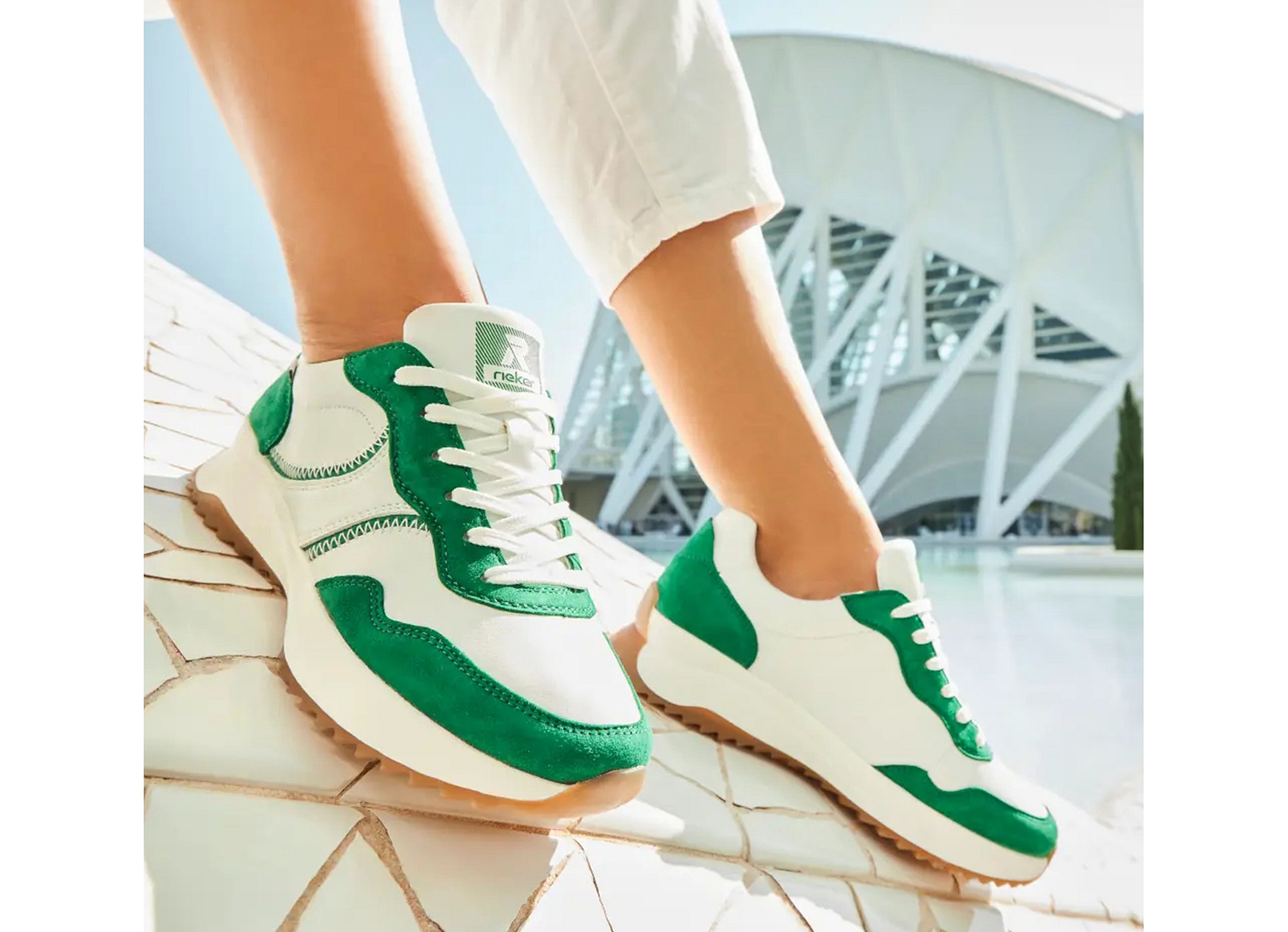 W1302 blanc vert