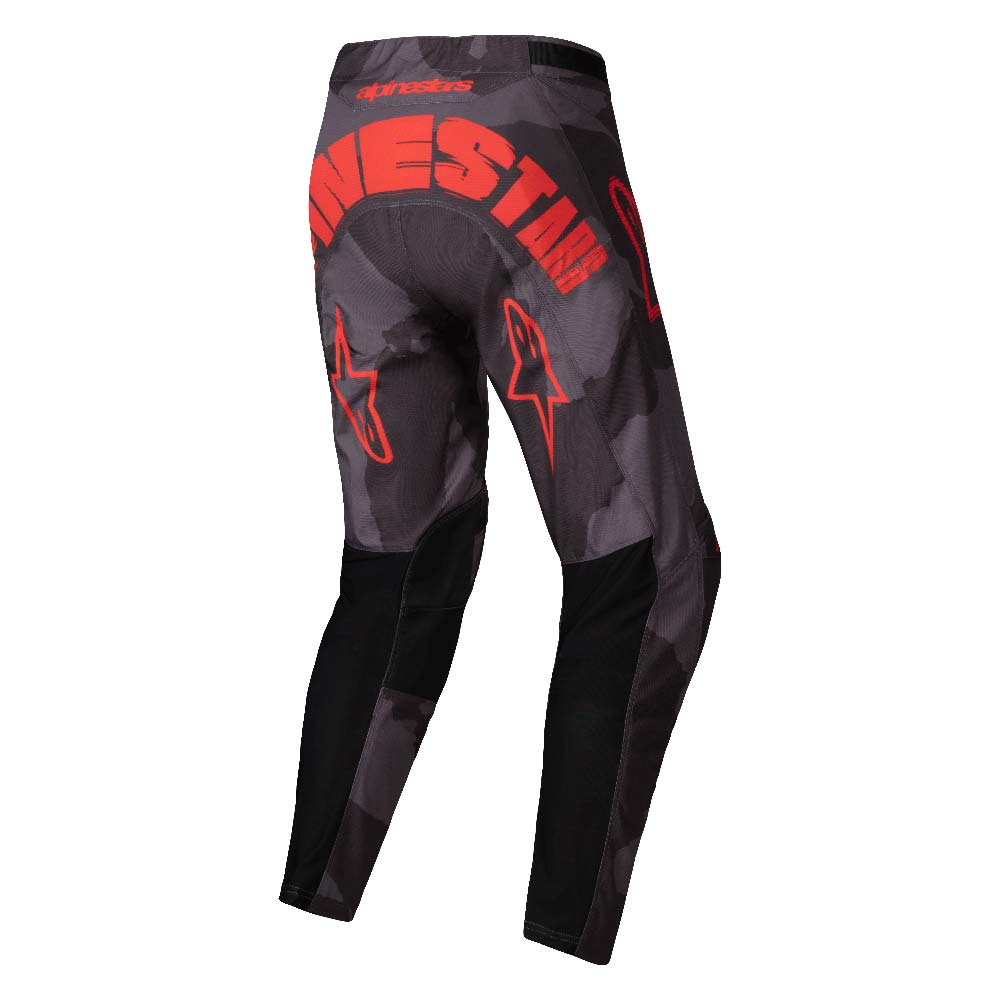 Alpinestars - Pantalon Racer Hollow Camouflage Gris / Orange fluo