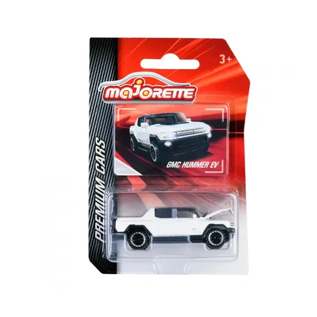 Majorette Premium Cars GMC Hummer EV, weiß