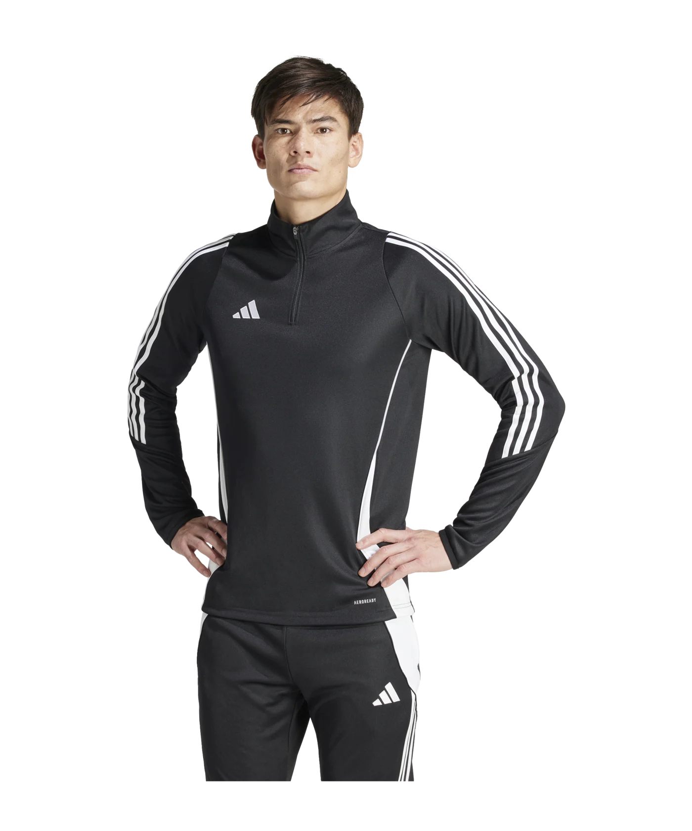 adidas Tiro 24 Trainingstop Schwarz Weiss