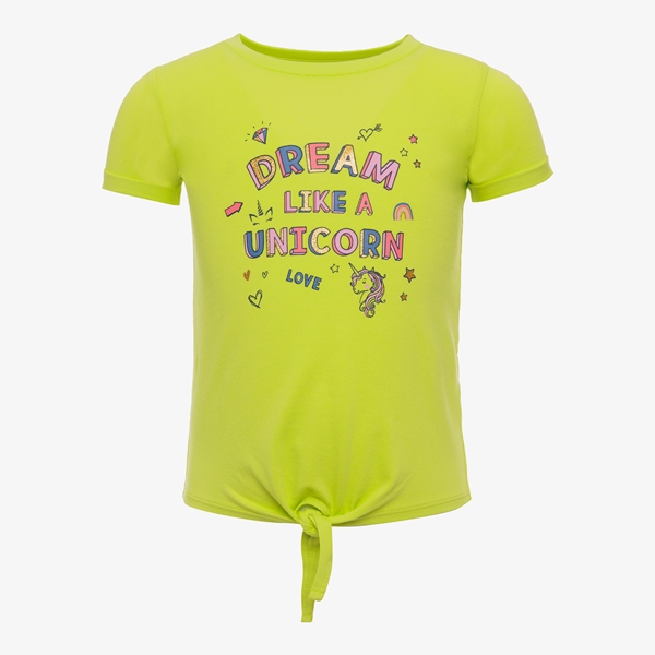 TwoDay meisjes T-shirt met knoop