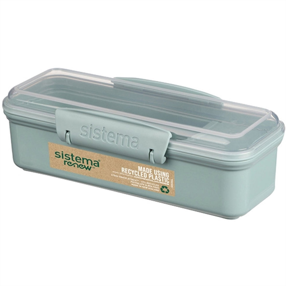 Køb Sistema Renew Snack Attack Madkasse 410 ml Mint