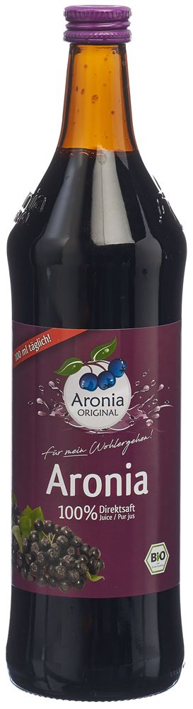 ARONIA ORIGINAL Bio Aroniasaft Fl 0.7 lt