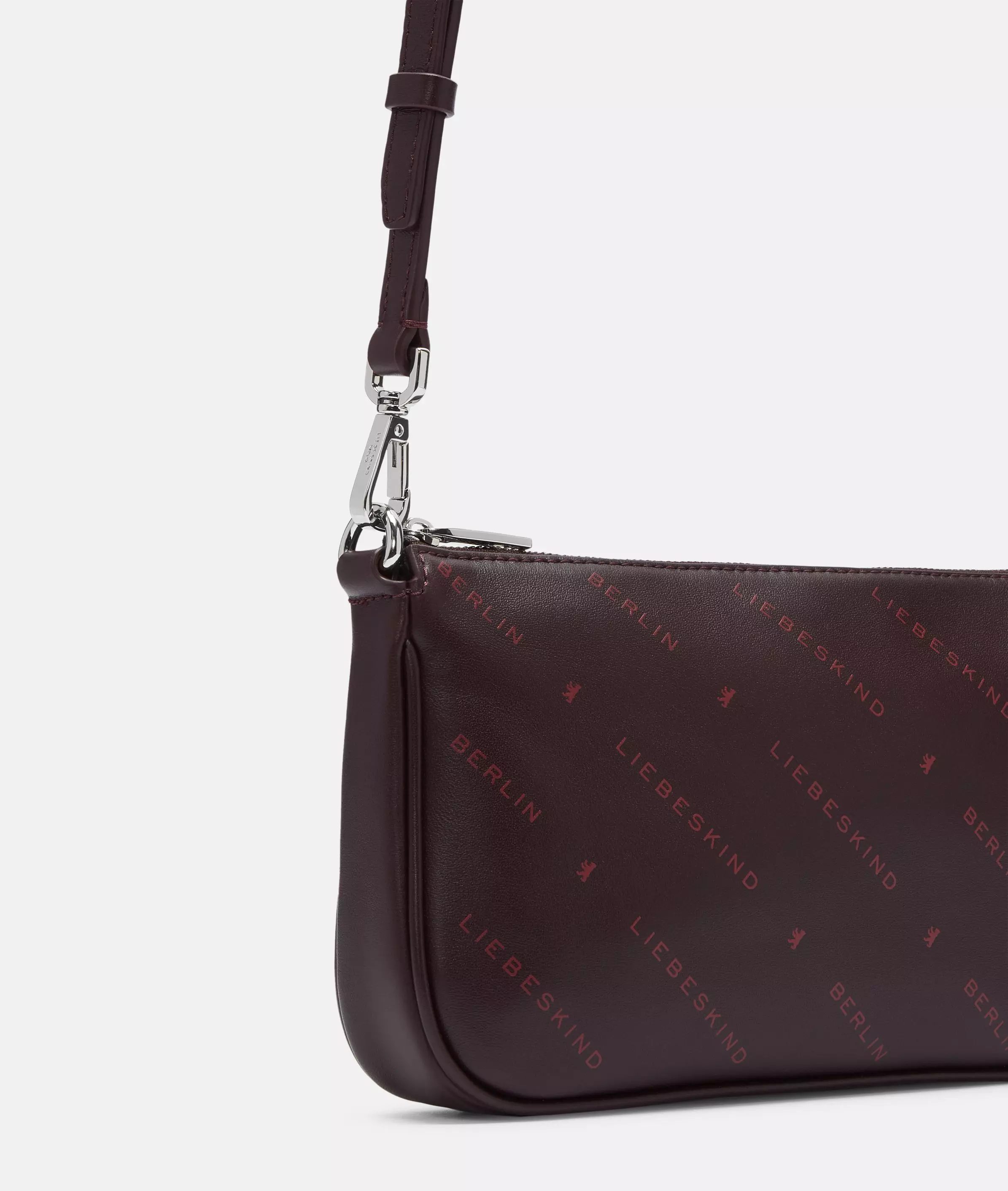 Monogram Crossbody S Nappa leather shoulder bag with Liebeskind Berlin lettering