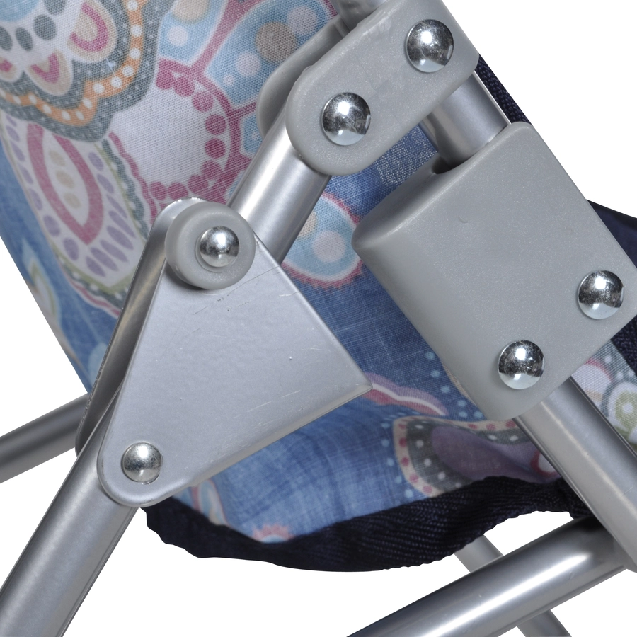 knorr toys® Puppenbuggy Sim - blue flowers