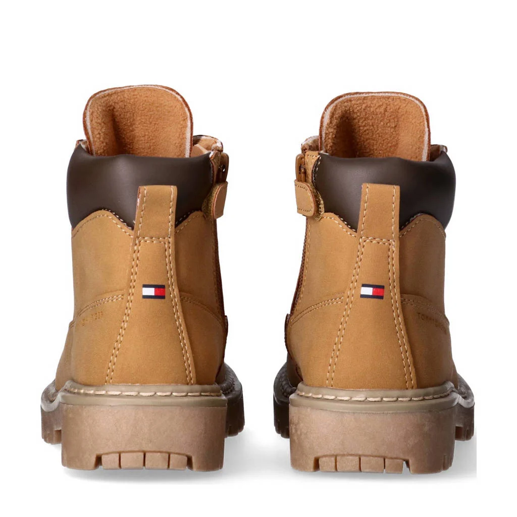 Tommy Hilfiger veterboots bruin