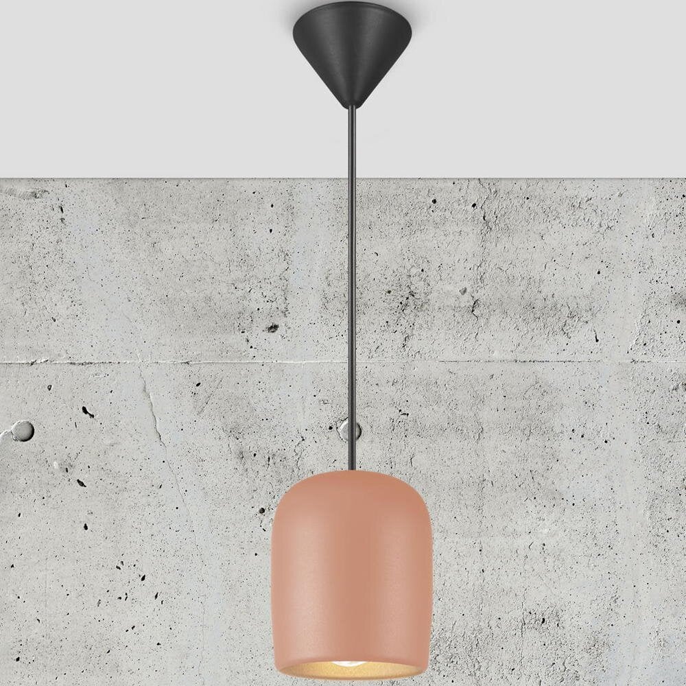 Notti 10 hanglamp in terracotta E27