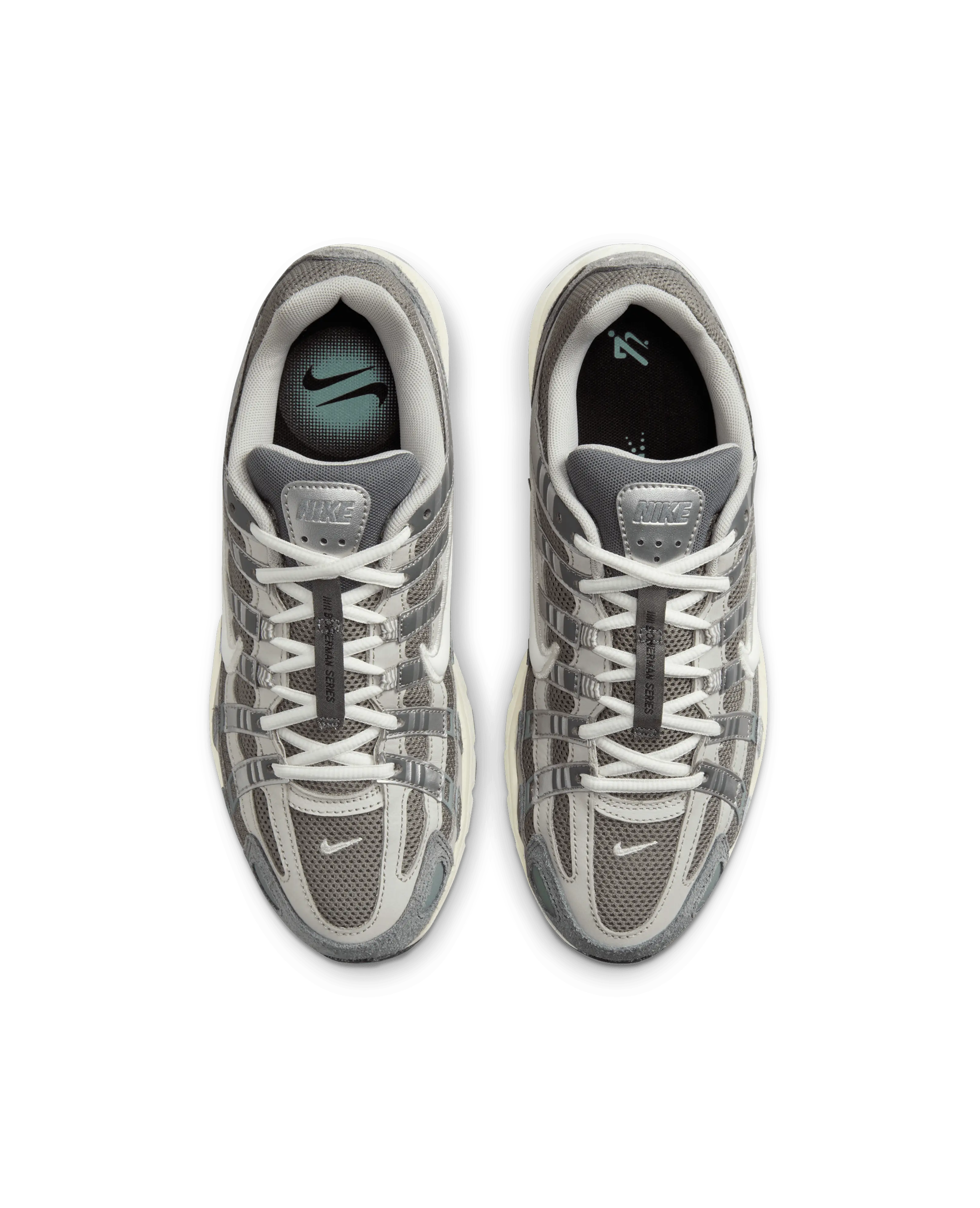 Nike Nike P-6000 (Flat Pewter/White-Lt Iron Ore)