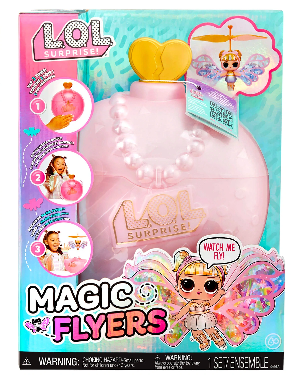 Puppe MAGIC WISHIES FLYING TOTS - GOLD WINGS