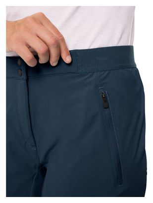 Short de Randonnée Femme Vaude Scopi II Bleu Navy