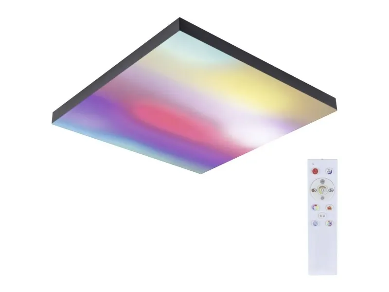 Paulmann Velora, Firkant, Loft, Sort, Metal, IP20, II