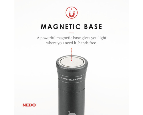 NEBO Big Larry Aluminium LED Zaklamp