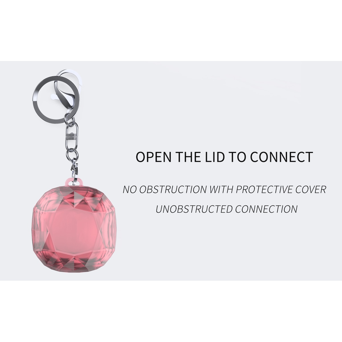 Beskyttelsesdeksel til Samsung Galaxy Buds Live/2/Pro/2 Pro Rosa