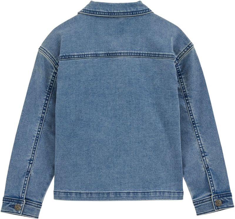 WE Fashion - Denim Overshirt - Jongens - Oversized Fit - Met Stretch
