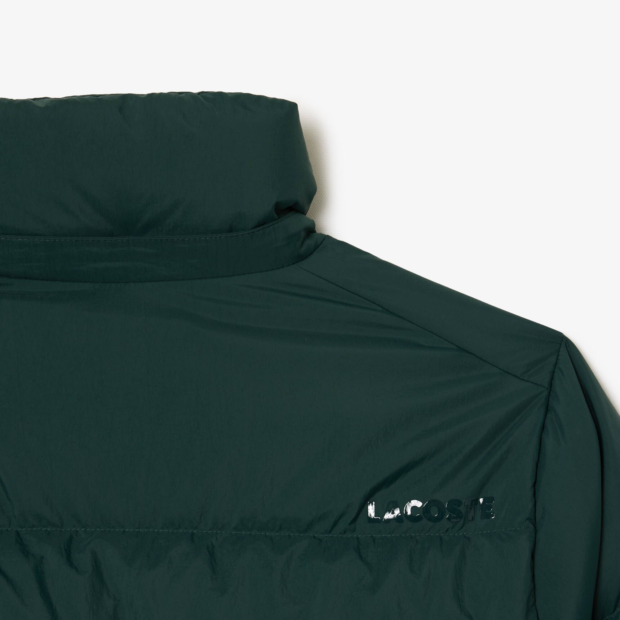 Doudoune à capuche relaxed fit duvet Vert sinople