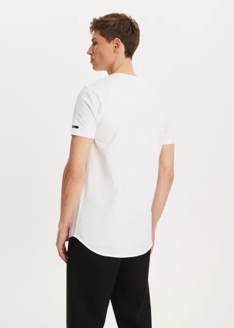 Basic t-shirt wit (WIT)
